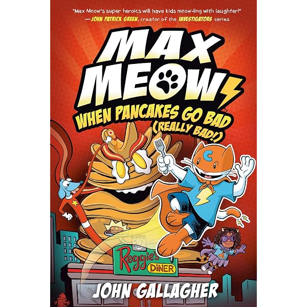 Max Meow Series 5 Books Collection Set by John Gallagher - Cat